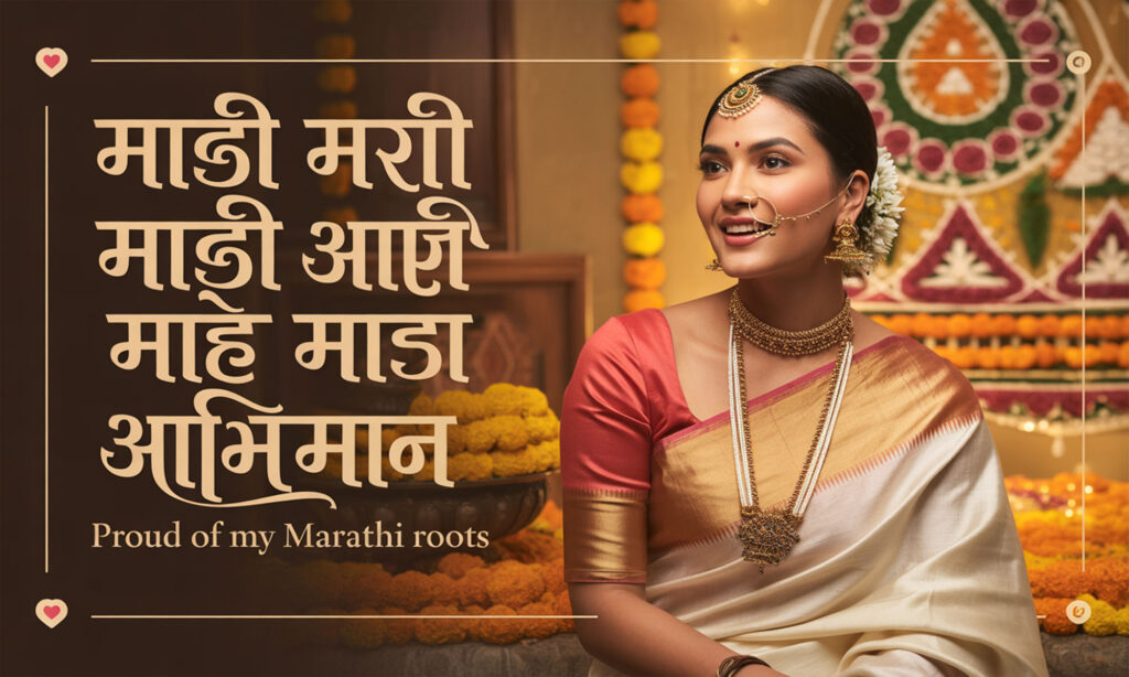 Marathi Look Caption for Instagram
