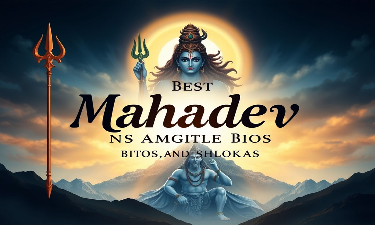 193 Best Mahadev Instagram Bios, Captions & Shlokas (2025)