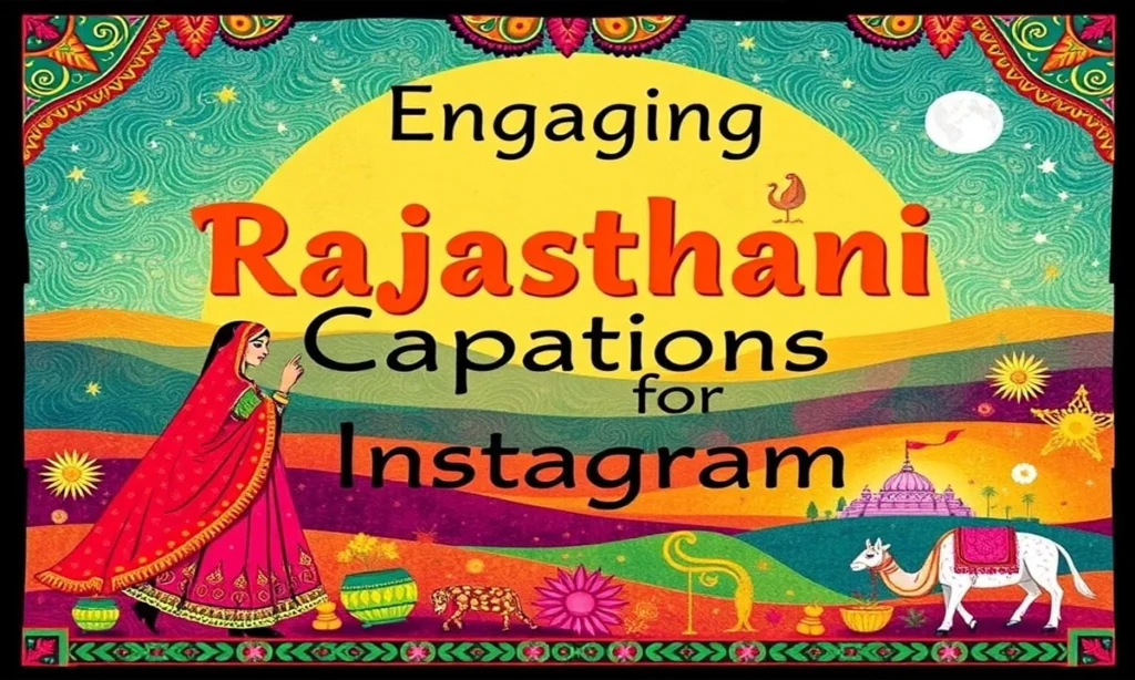 Engaging Rajasthani Captions for Instagram