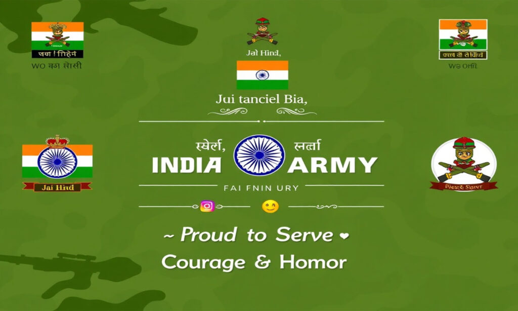 Indian Army Instagram Bio in Hindi