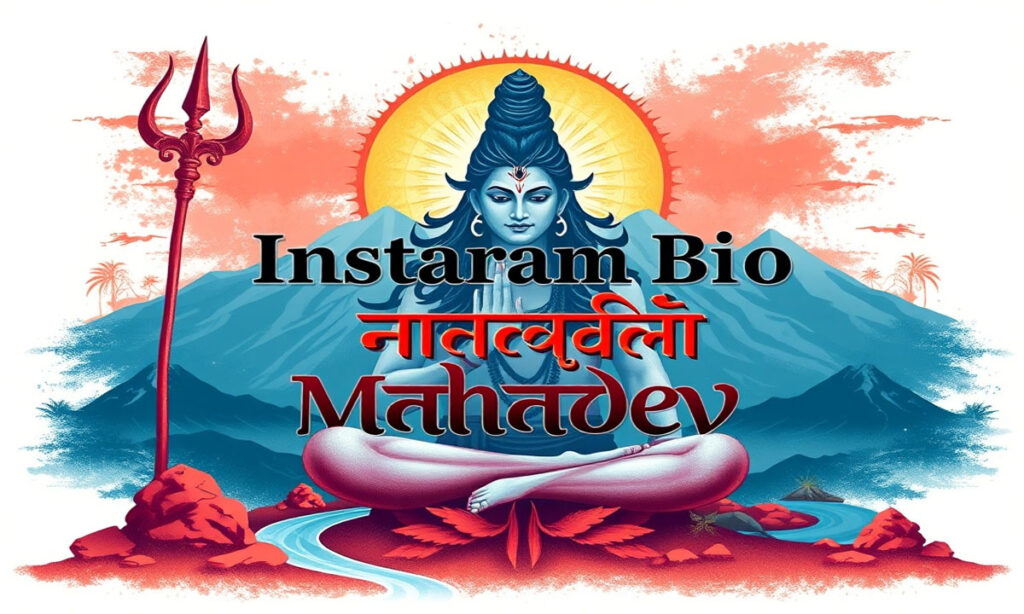 Instagram Bio Mahadev Sanskrit