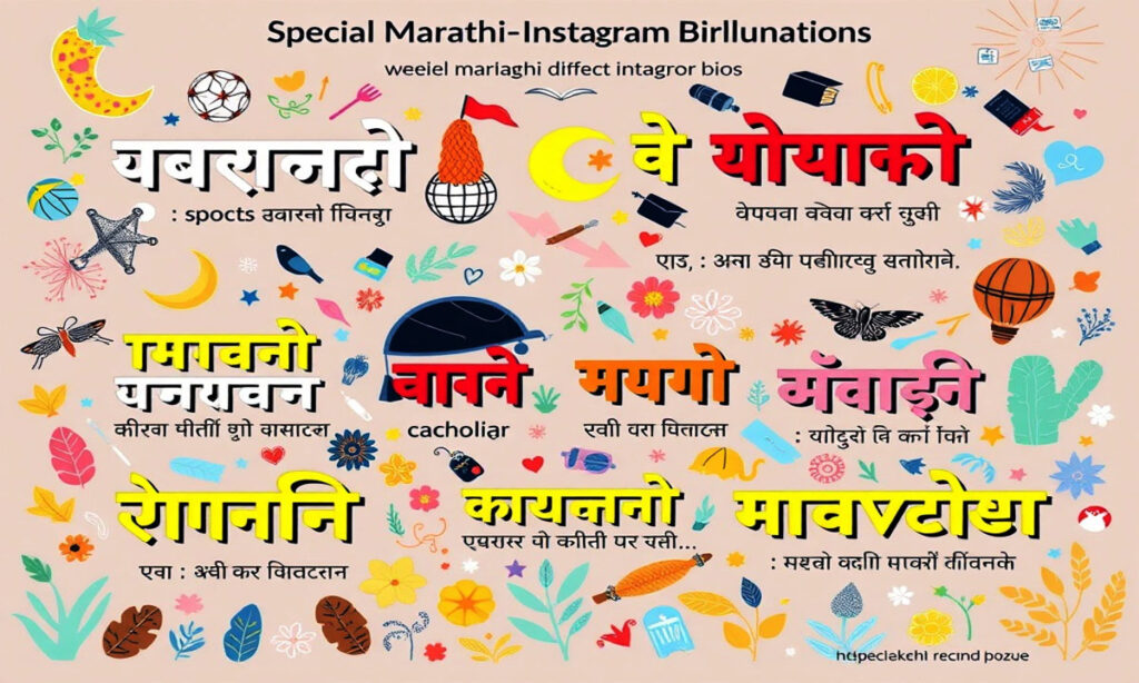 Special Marathi Instagram Bios for Different Personalities