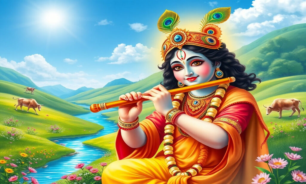 Best Krishna Captions For Instagram in English