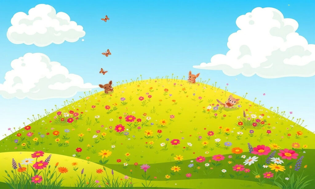 Cute & Playful Hill Captions