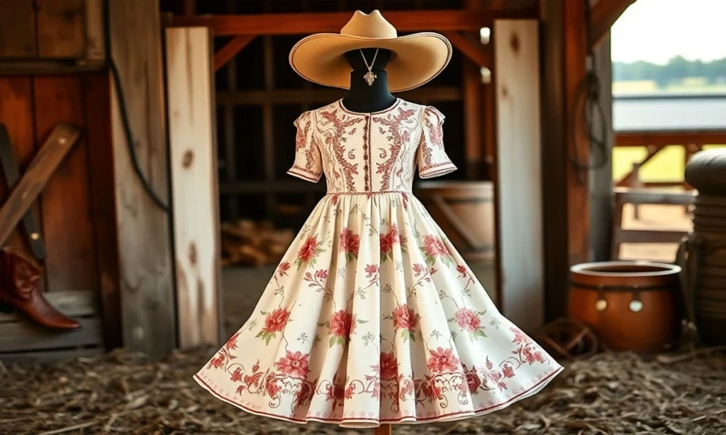 Cute and Charming Western Dress Captions
