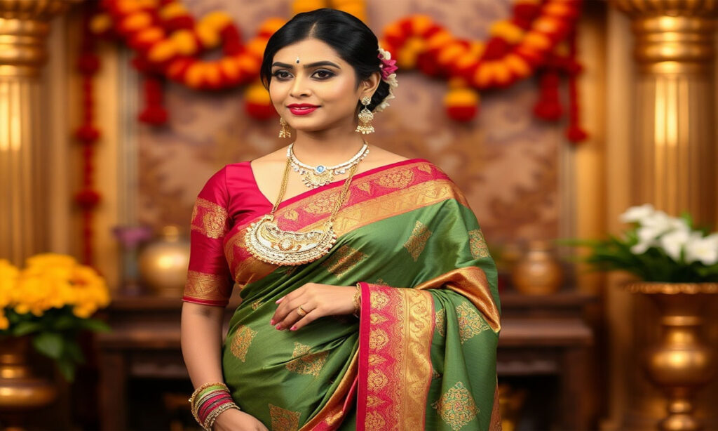 Desi Style Captions for Traditional Outfit