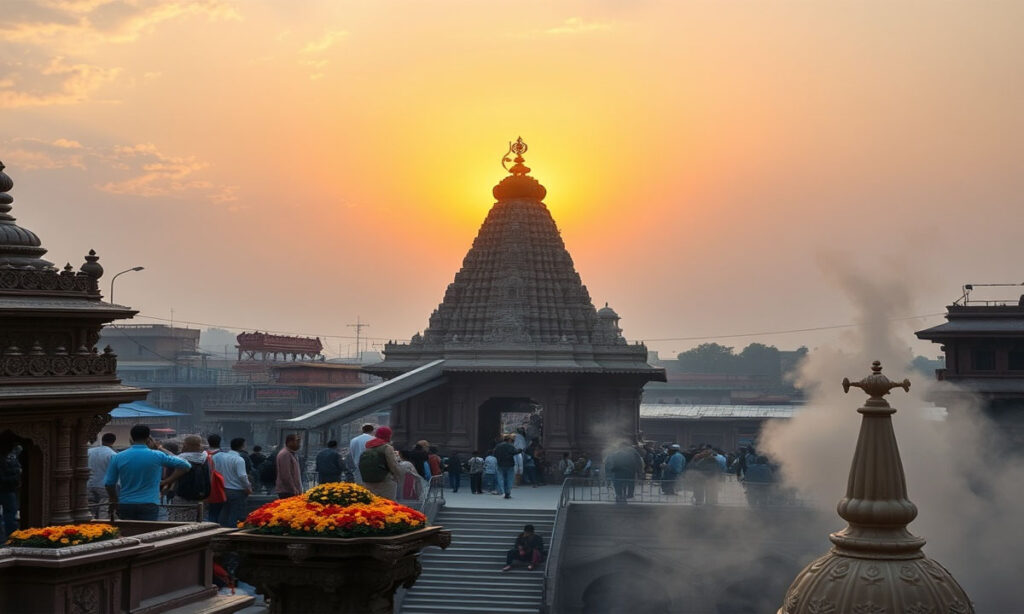 Kashi Vishwanath Temple Captions for Instagram