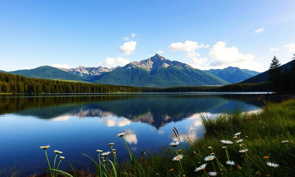 Outdoor scenery captions
