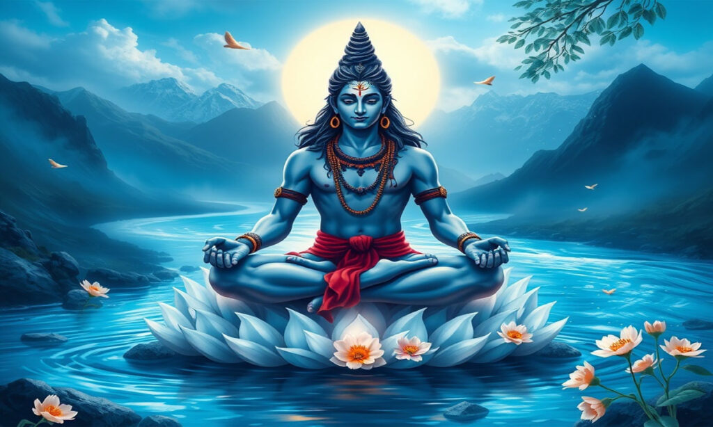 Shiva Meditation & Spiritual Captions in Hindi