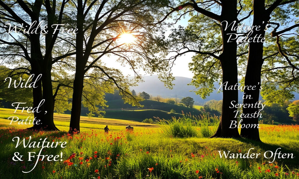 Short & Aesthetic Nature Captions