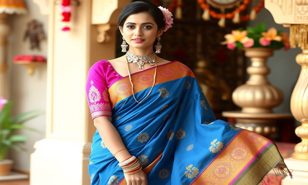 Traditional Saree Captions for Instagram