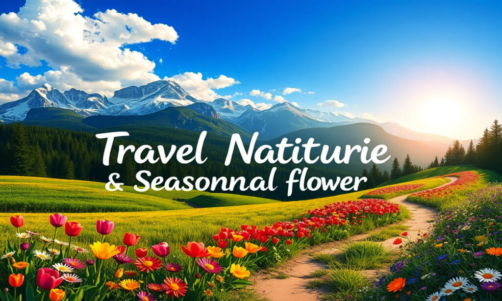 Travel, Nature & Seasonal Flower Captions