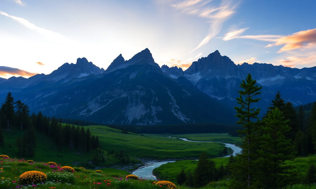 Winter & Snow Mountain Captions