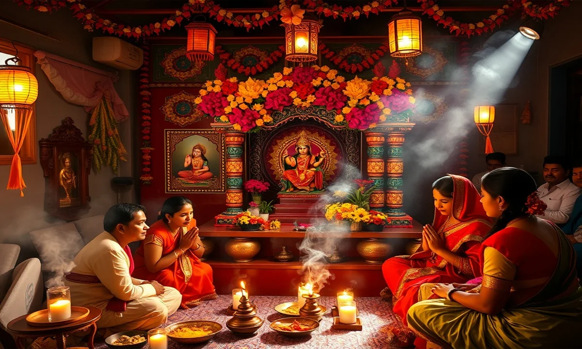 Captions for Puja Vibes