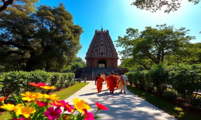 Captions for Temple Visit