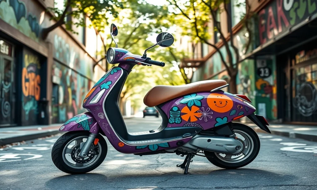 Creative and Unique Scooter Captions That Spark Joy