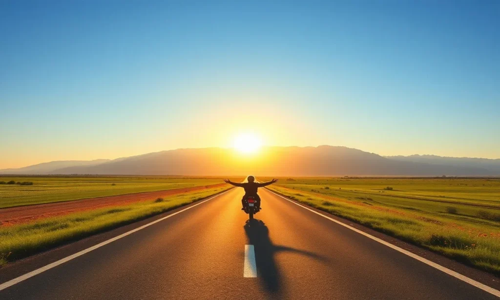 Cute and Aesthetic Empty Road Captions