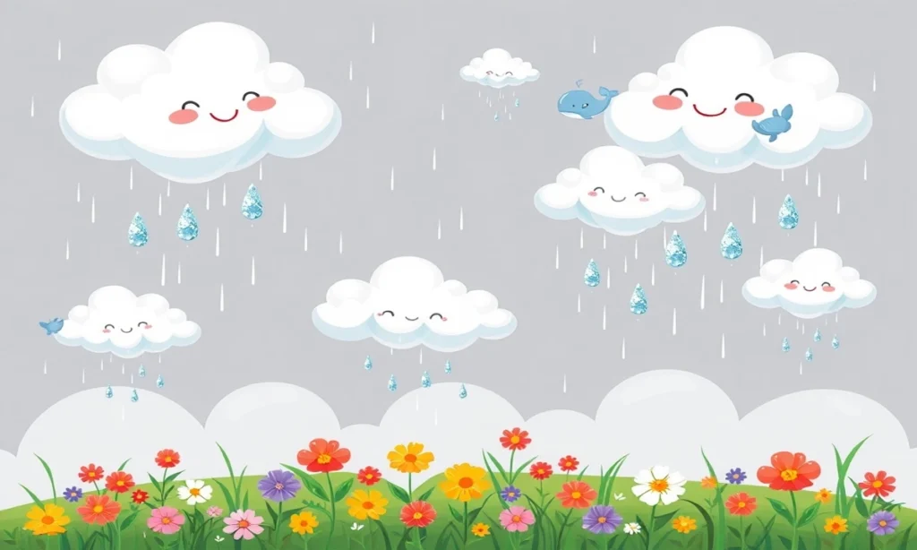 Cute and Engaging Rainy Clouds Captions