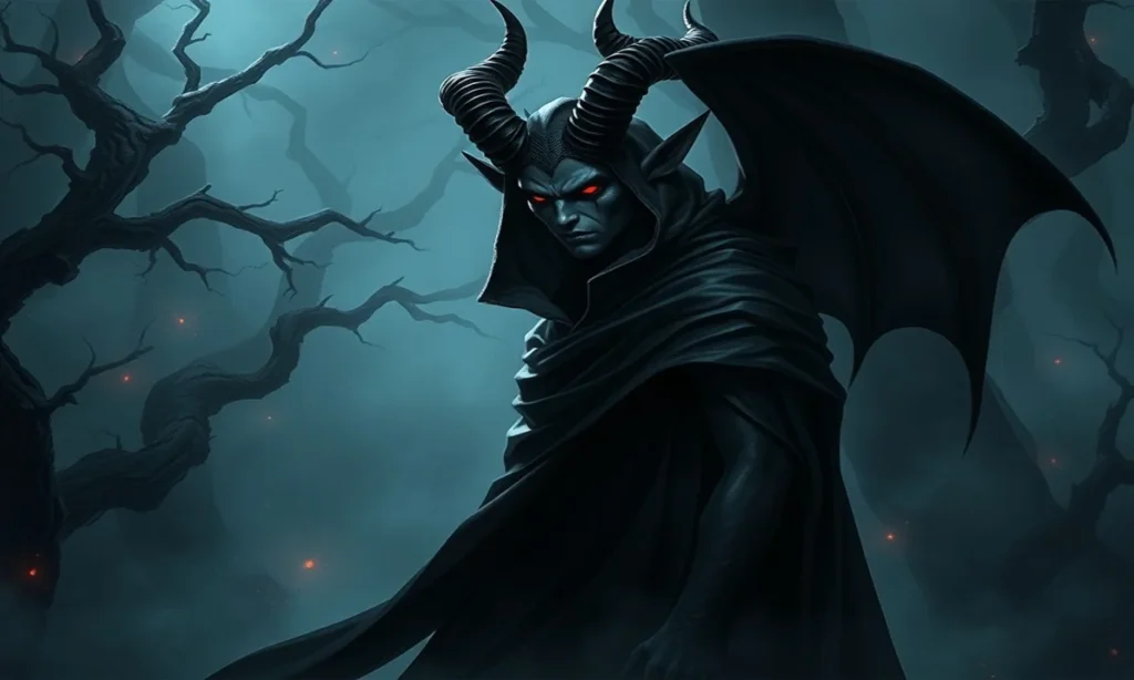 Dark and Mysterious Devil Captions for Bold Posts