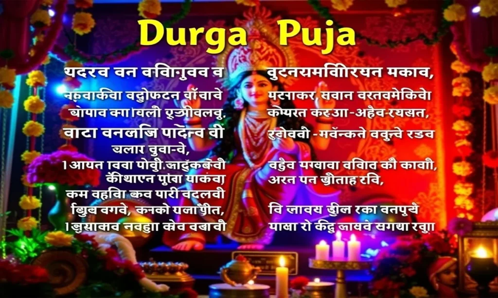 Durga Puja Captions in Bengali for Instagram Posts