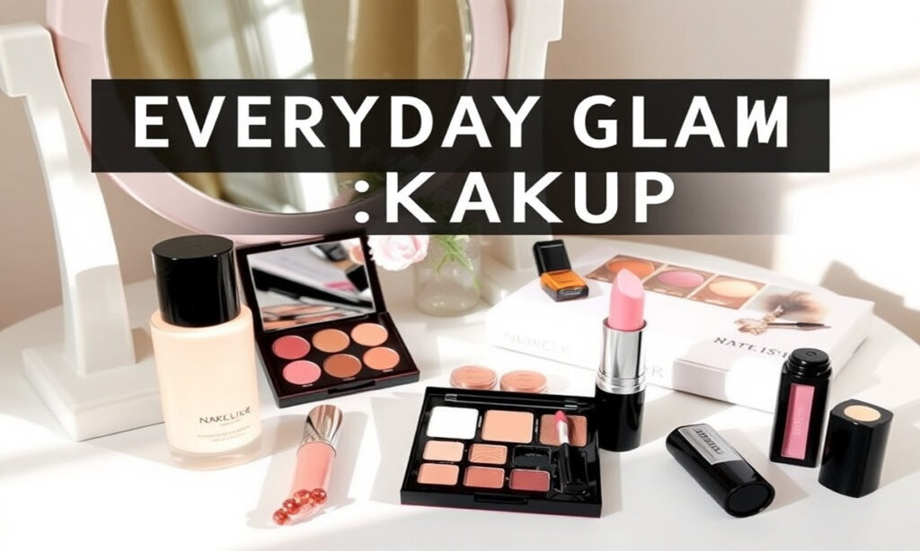 Everyday Glam Makeup Artist Captions