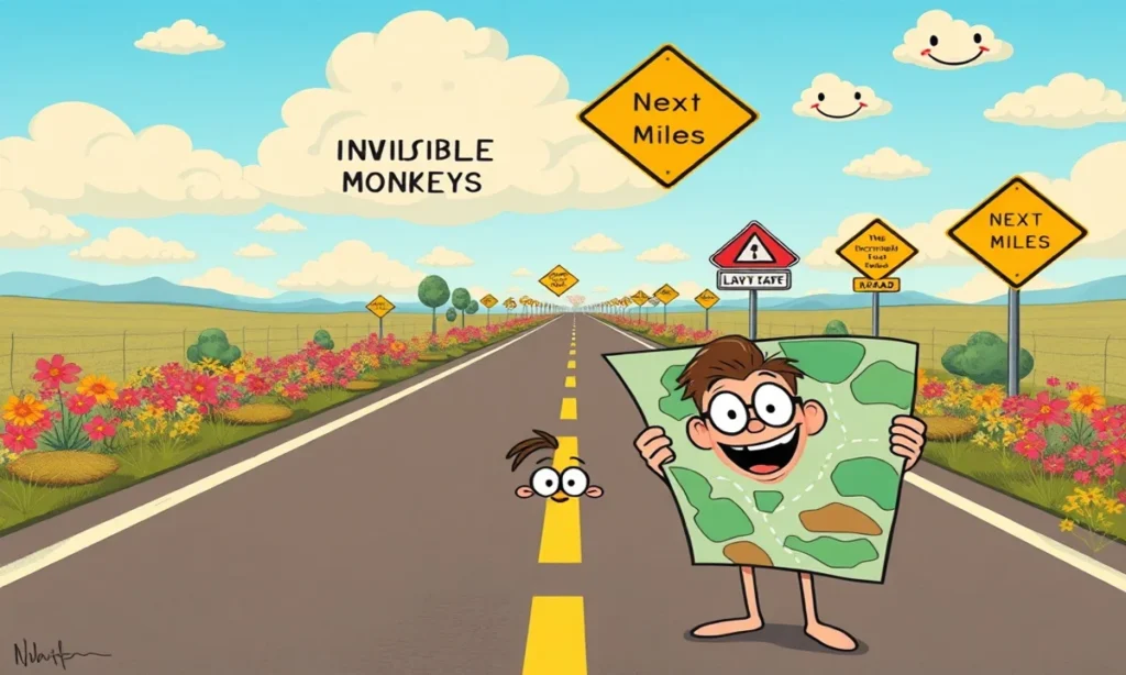 Funny Empty Road Captions to Make Followers Smile