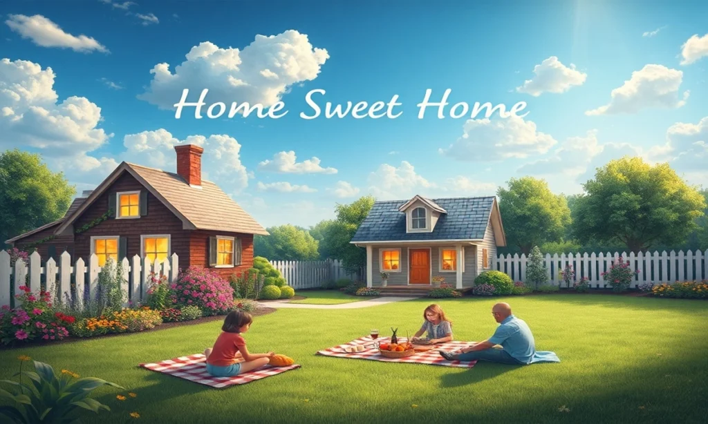 Home Sweet Home Captions