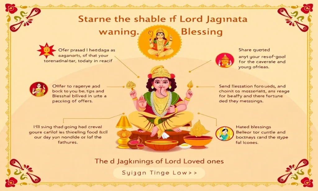 How to Share Jagannath Blessings with Loved Ones