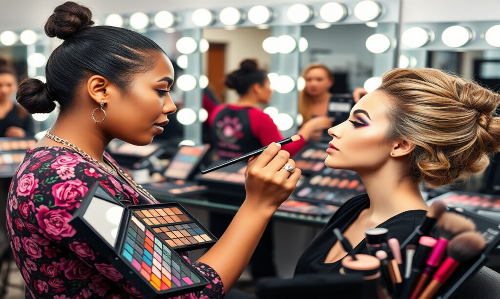 Makeup Artist Captions for Client Photos