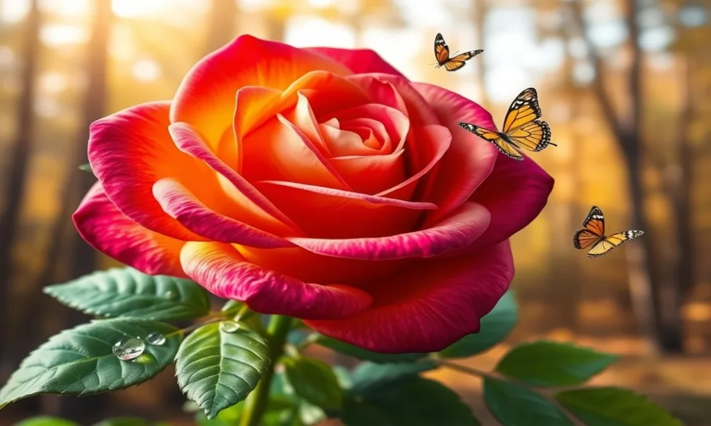 Nature-Inspired Rose Captions