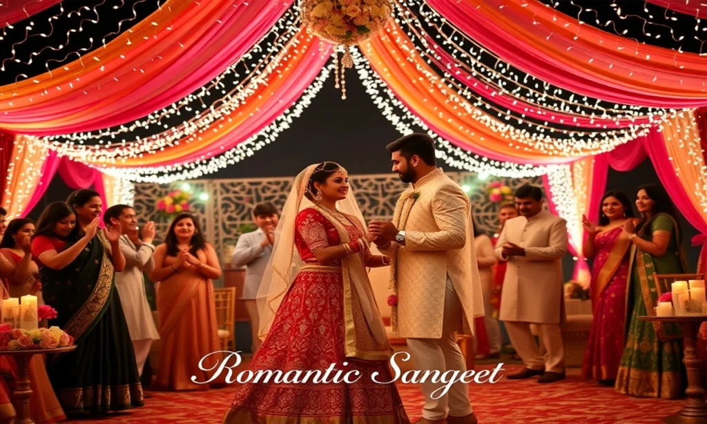 Romantic Sangeet Instagram Captions for Bride & Groom