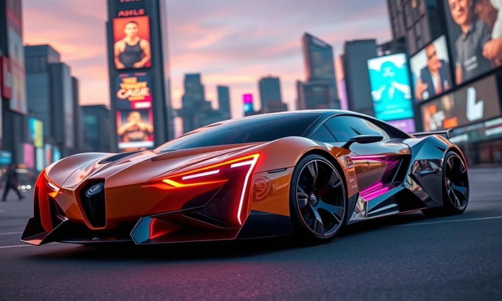 Short Captions for New Car