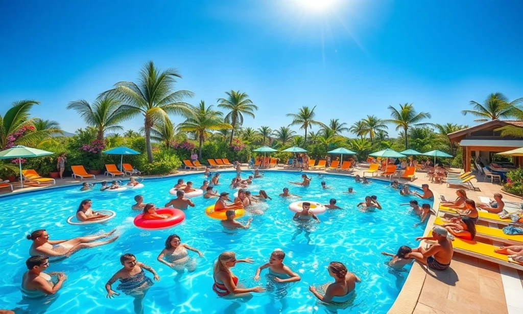 Short & Catchy Pool Captions