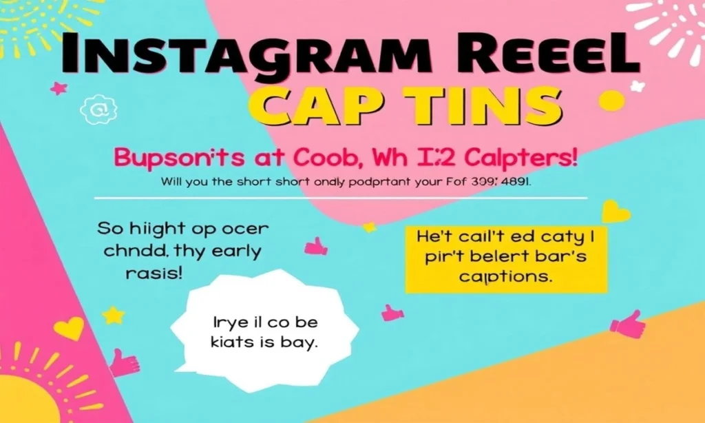 Short and Catchy Instagram Reel Captions to Copy