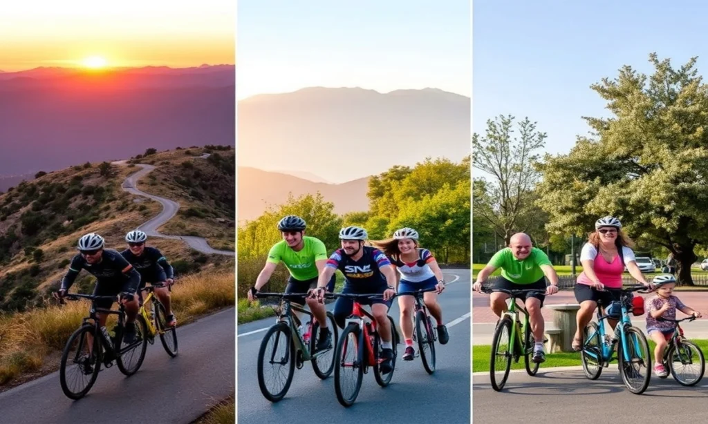 Solo, Group & Weekend Bike Ride Captions