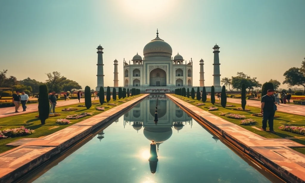 Taj Mahal Captions in Hindi, Urdu & English