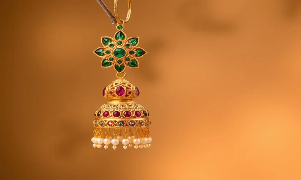 Traditional Jhumka Captions for Desi Vibes