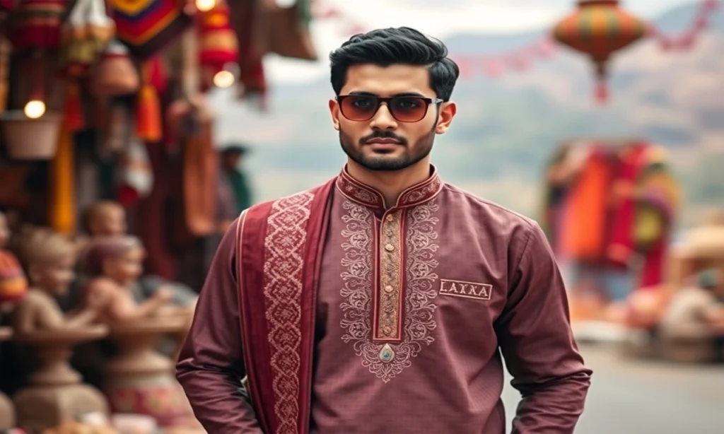 Traditional Look Captions for Men