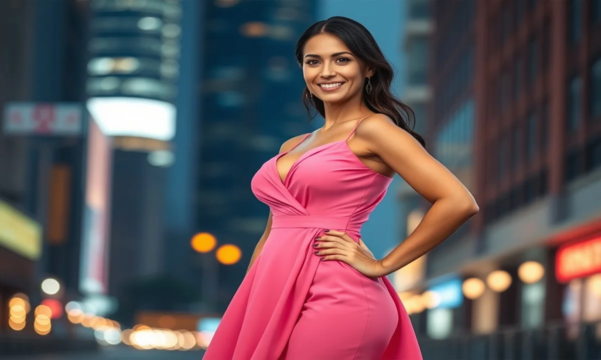 191 Pink Dress Captions for Instagram That Radiate Confidence