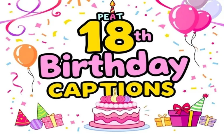 391 18th Birthday Captions That Ignite Freedom & Dreams