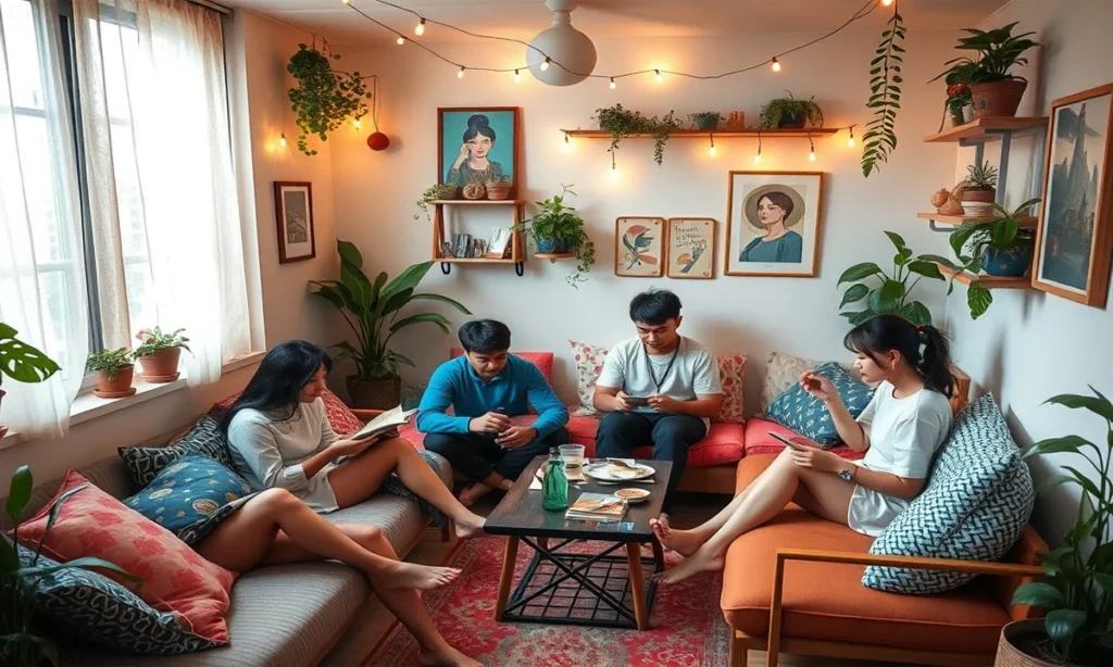 Aesthetic Hostel Life Captions for Instagram