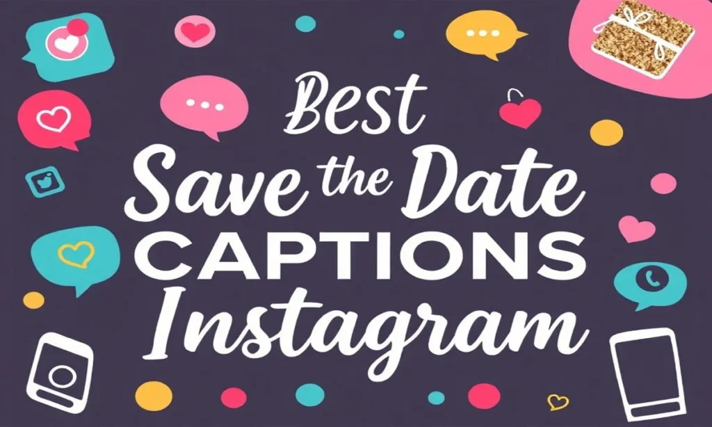 Best Save the Date Captions for Instagram