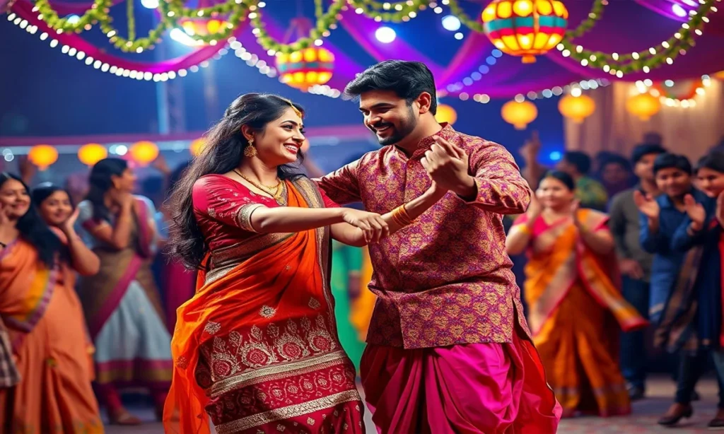 Couple Garba Captions for Instagram