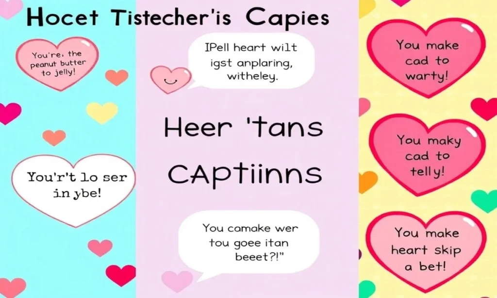 Cute and Funny Heart Captions for Instagram – Lighthearted captions that are both adorable and humorous