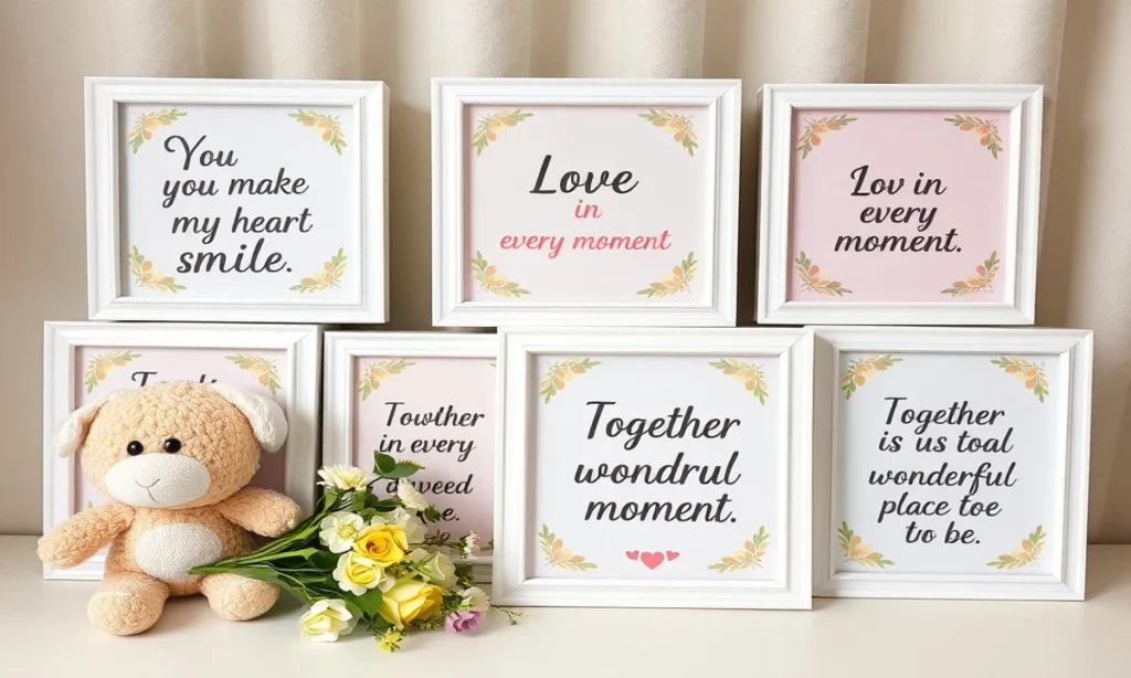 Cute and Heartfelt Captions for Special Moments