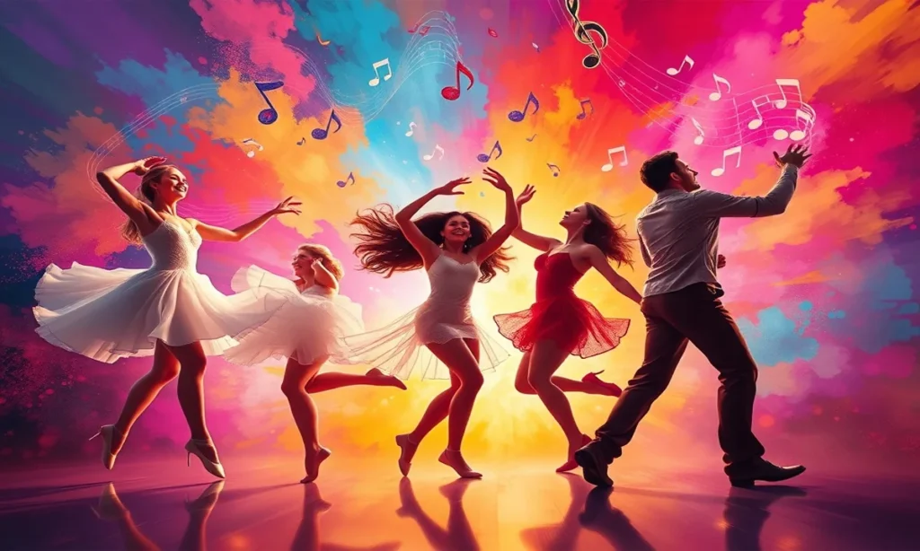 Dance Captions for Instagram with Friends – Fun group dance vibes