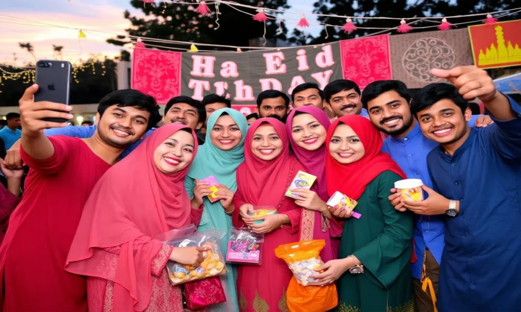 Eid Selfie Captions for Instagram