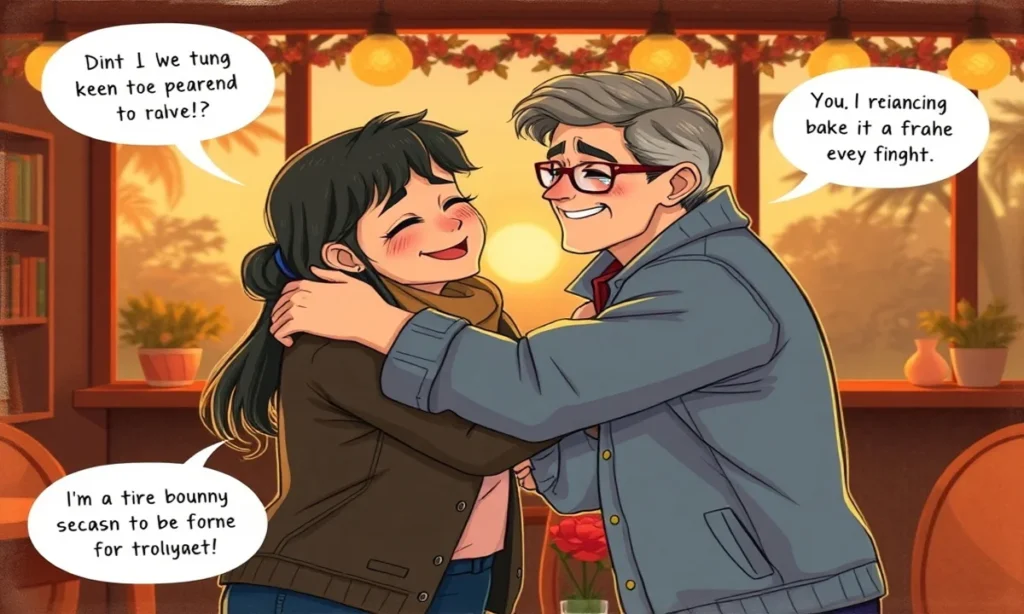 Emotional Captions for Reuniting with Old Friends