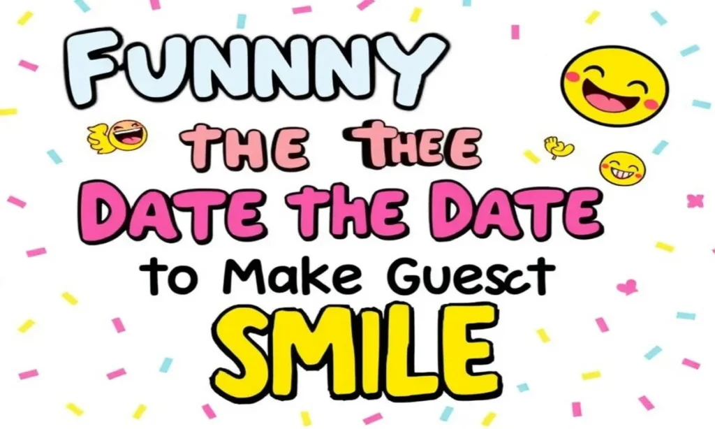 Funny Save the Date Quotes to Make Guests Smile
