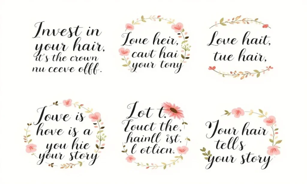 Inspirational Hair Quotes for Instagram Captions